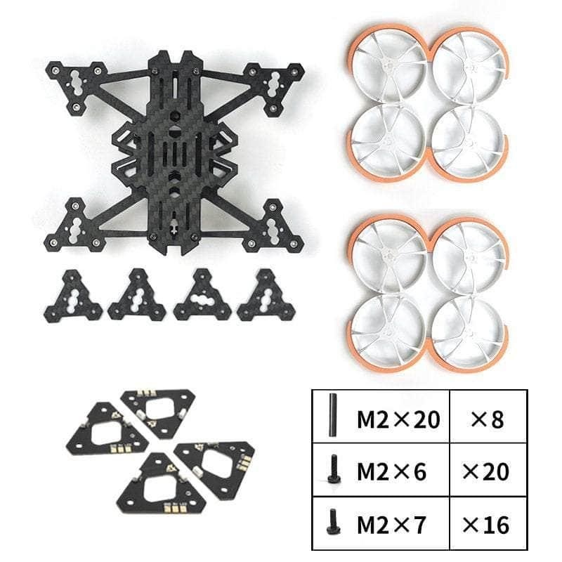 AxisFlying AirForce PRO X8 Cinewhoop 2.5″ Micro Frame Kit