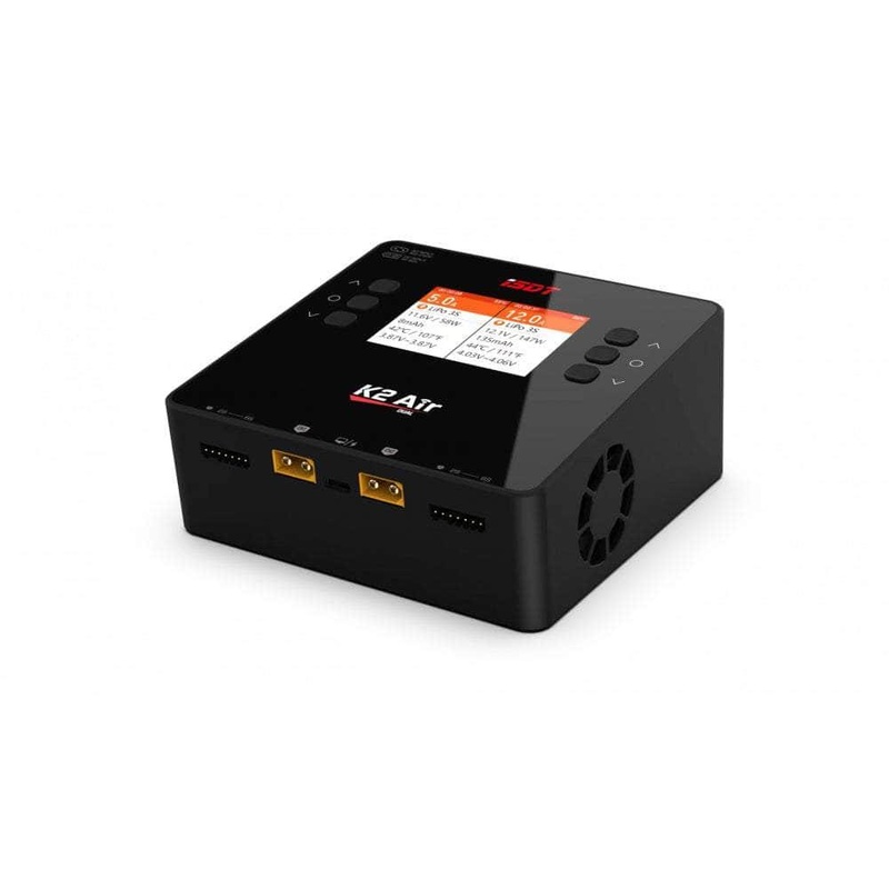 ISDT K2 Air 200/500W 20A 2-6S AC/DC Dual Channel Smart Charger