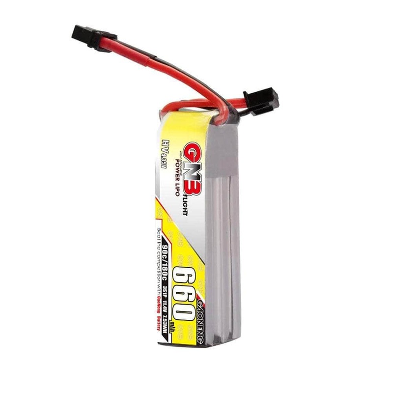 Gaoneng GNB 11.4V 3S 660mAh 100C LiHV Micro Battery (Long Type) – XT30