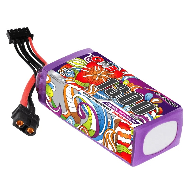 Gaoneng GNB 15.2V 4S 1300mAh 120C LiHV Battery – XT60
