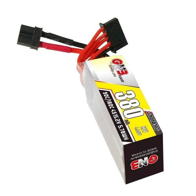Gaoneng GNB 15.2V 4S 380mAh 90C LiHV Micro Battery – XT30