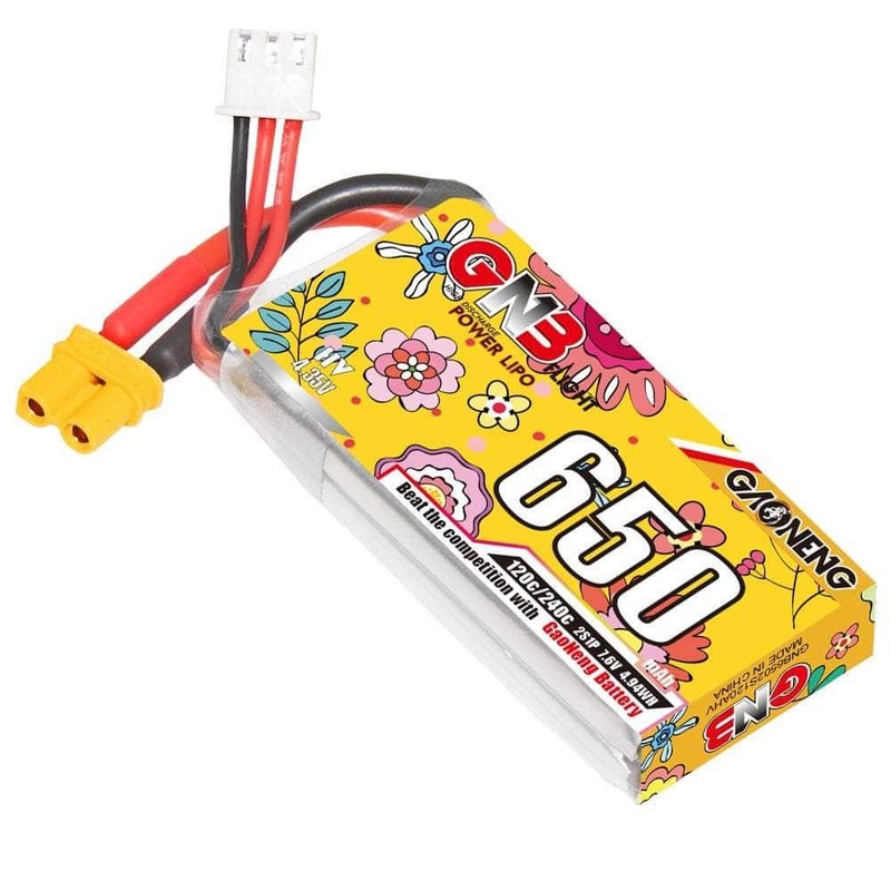 Gaoneng GNB 15.2V 4S 650mAh 120C LiHV Micro Battery – XT30