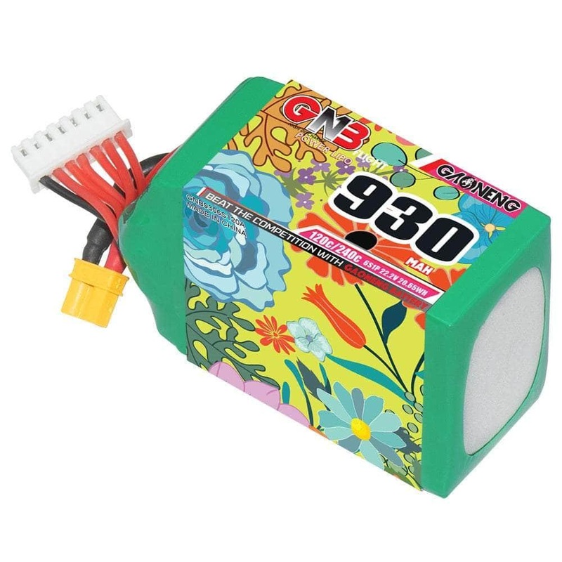 Gaoneng GNB 22.2V 6S 930mAh 120C LiPo Micro Battery – XT30