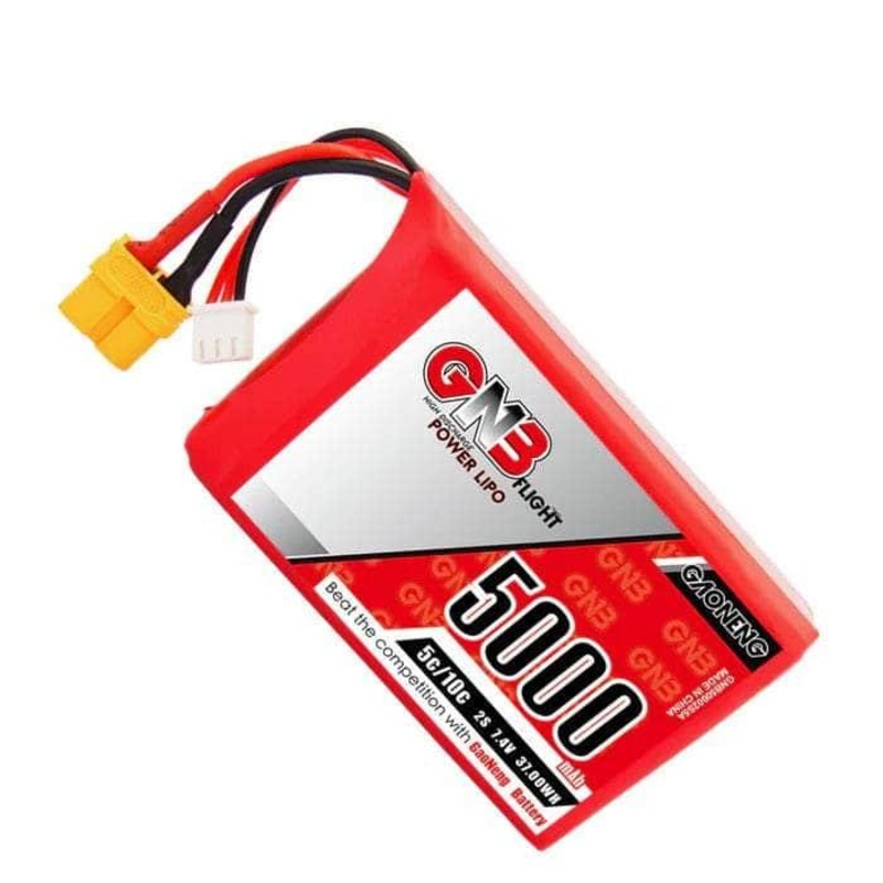 Gaoneng GNB 7.4V 2S 5000mAh 5C LiPo Battery for TX16S – XT60