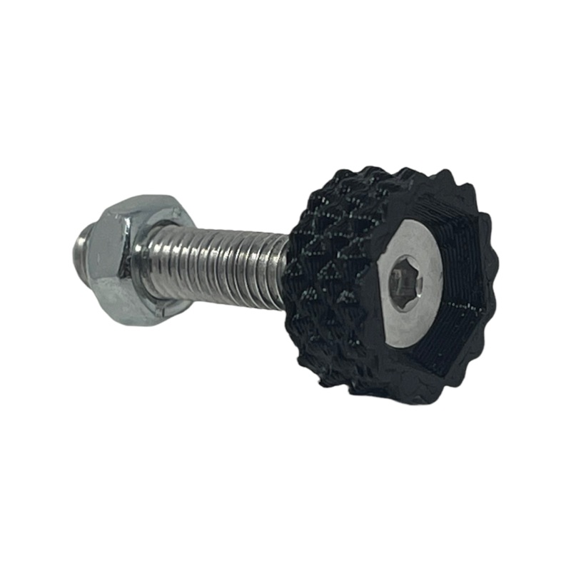 Thumb Screw & Nut Combo – Light Weight Version – (For Stock GoPro Tab Style Adjustable Mounting)
