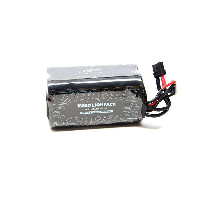 Flywoo 14.8V 4S 18650 3000mAh 10C Li-Ion Battery – XT30