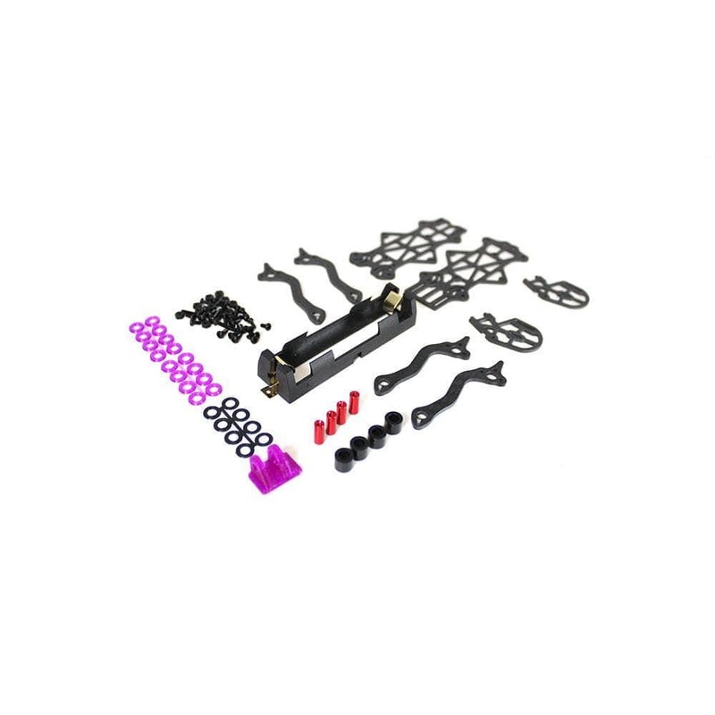 Fractal Engineering Fractal Wingman 1S 18650 Foldable 3″ Micro Frame Kit