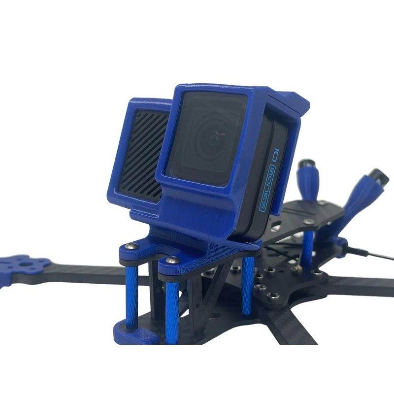 Brain3D GoPro Hero 10 Bones Mount for OG Vannystyle Frame w/ DJI O3 Upgrade – Choose Color / Angle