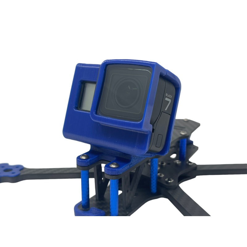 Brain3D GoPro Hero 5/6/7 Mount for OG Vannystyle Frame – Choose Color / Angle