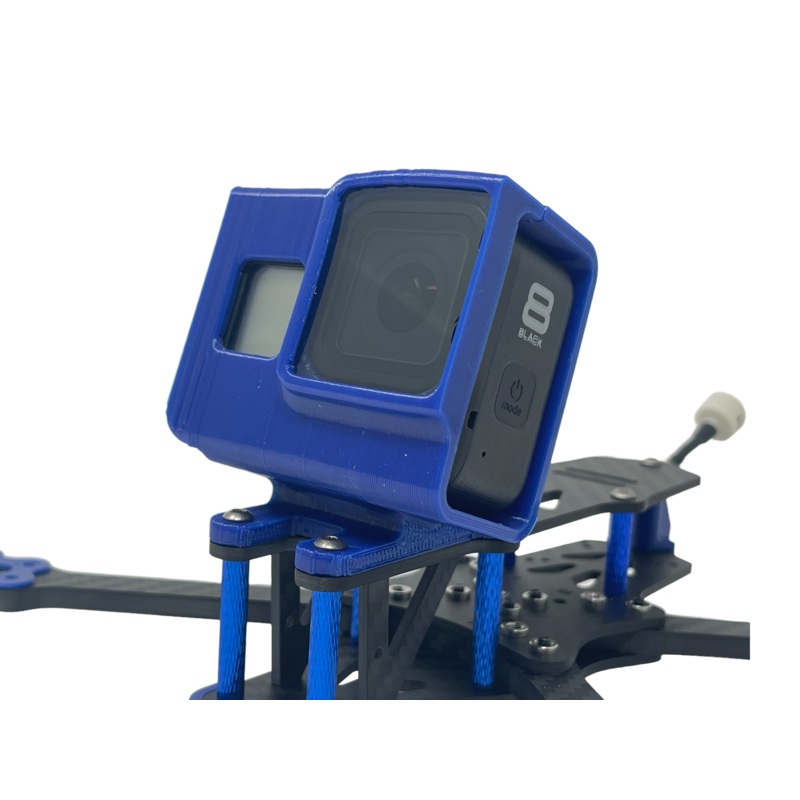 Brain3D GoPro Hero 8 Mount for OG Vannystyle Frame – Choose Color / Angle