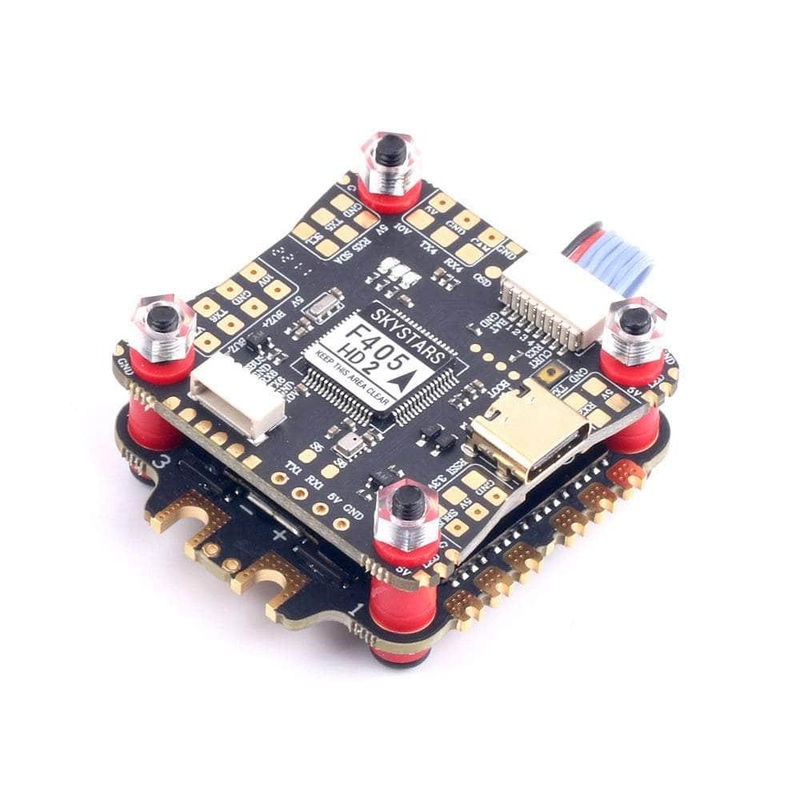 SkyStarsRC Fly Stack F405 HD2 3-6S 30×30 Stack/Combo (F405 FC / KO50A 8Bit 50A 4in1 ESC)