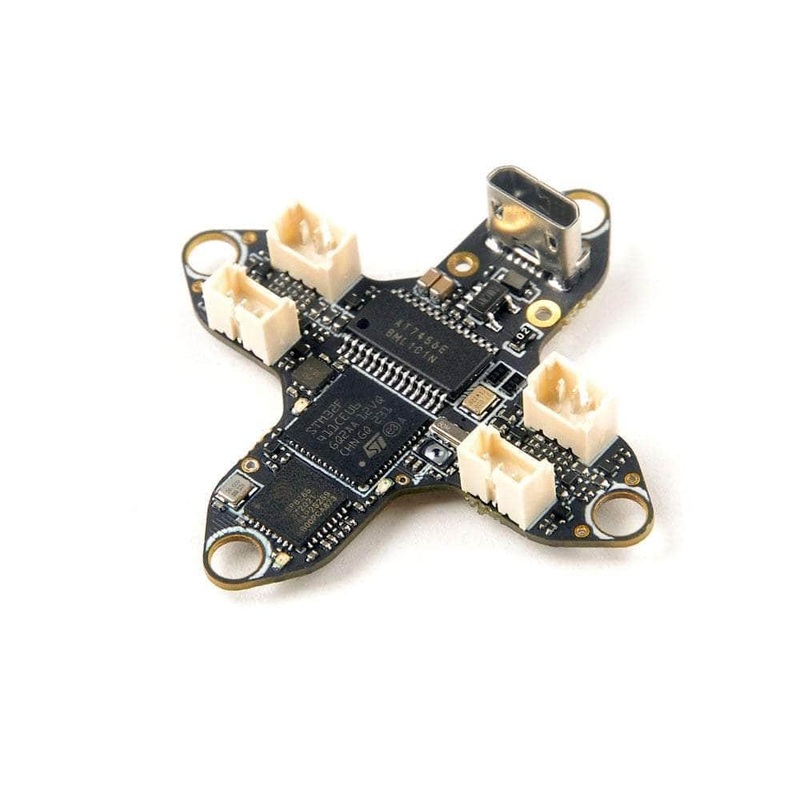 HappyModel CrossF4 F411 1-2S 5A 8Bit AIO Whoop Flight Controller – ELRS 2.4GHz