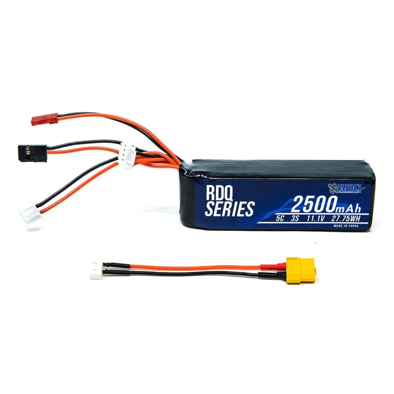 RDQ Series 11.1V 3S 2500mAh 5C LiPo Battery for Taranis X9D