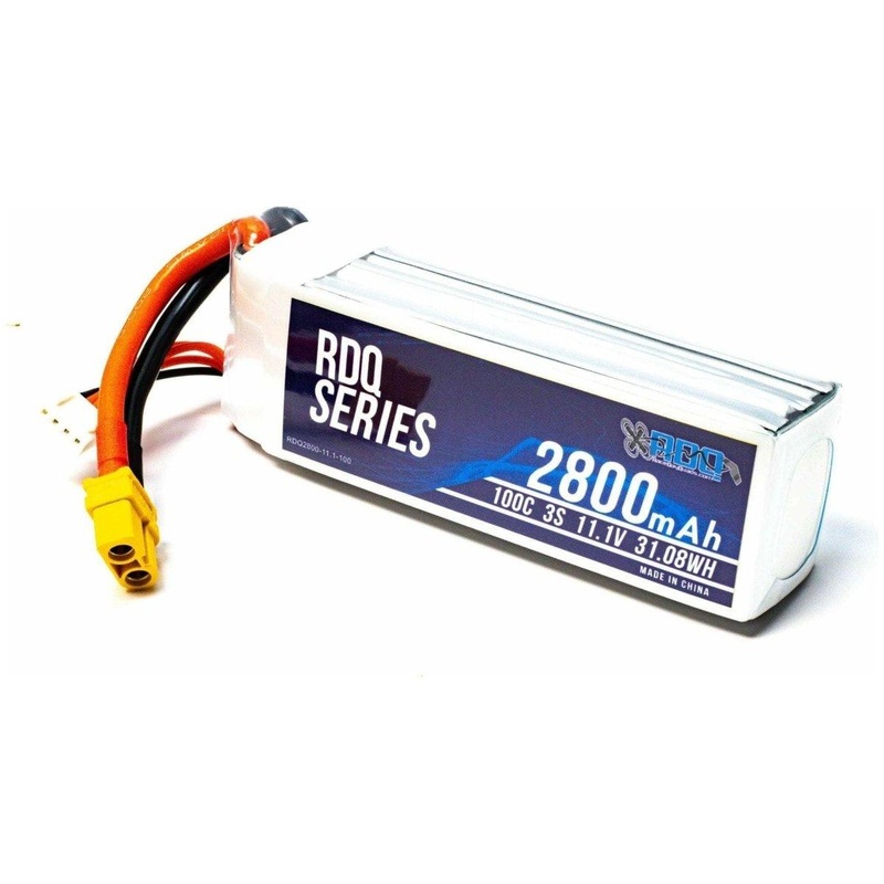RDQ Series 11.1V 3S 2800mAh 100C LiPo Battery – XT60