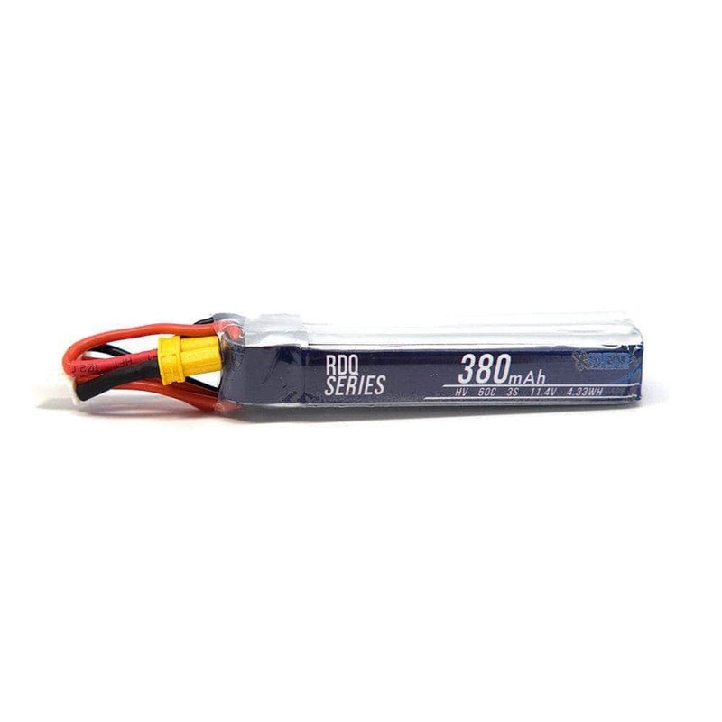 RDQ Series 11.4V 3S 380mAh 60C LiHV Micro Battery – XT30