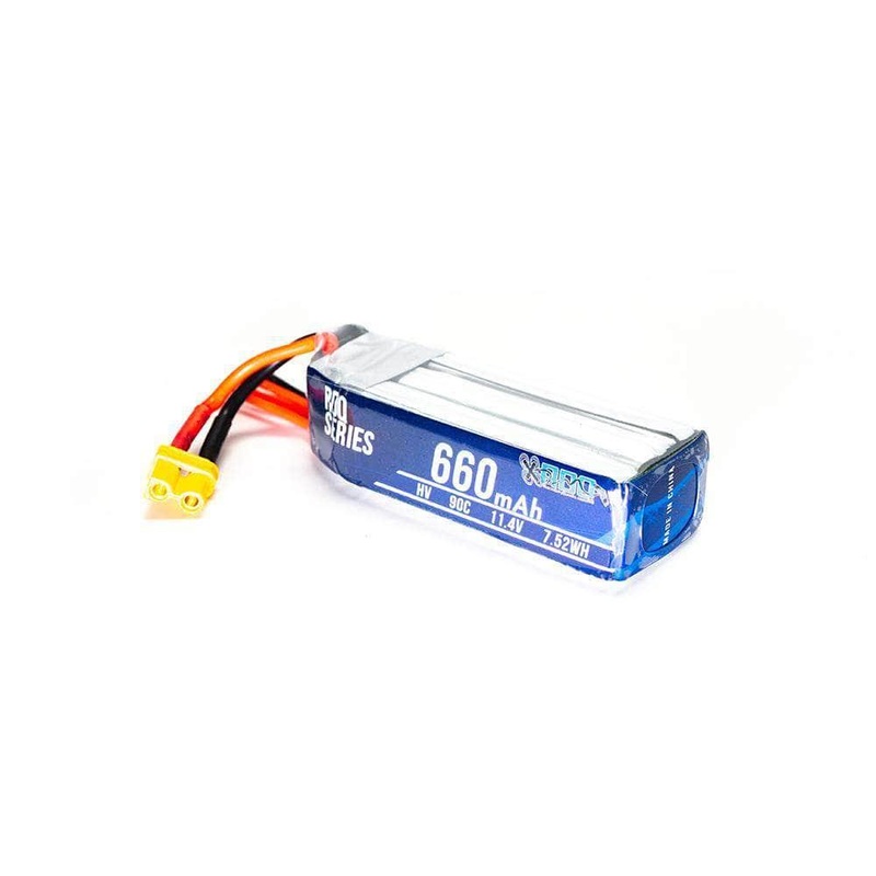 RDQ Series 11.4V 3S 660mAh 90C LiHV Battery – XT30