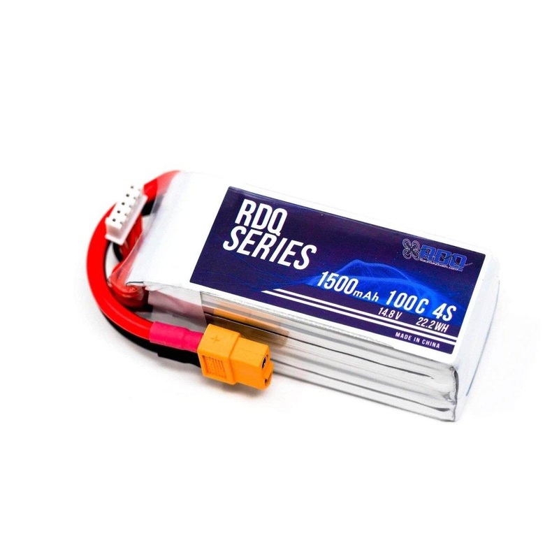 RDQ Series 14.8V 4S 1500mAh 100C LiPo Battery – XT60