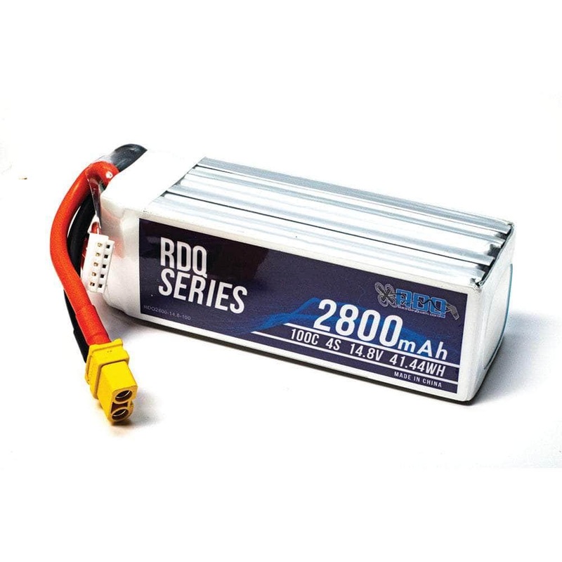RDQ Series 14.8V 4S 2800mAh 100C LiPo Battery – XT60