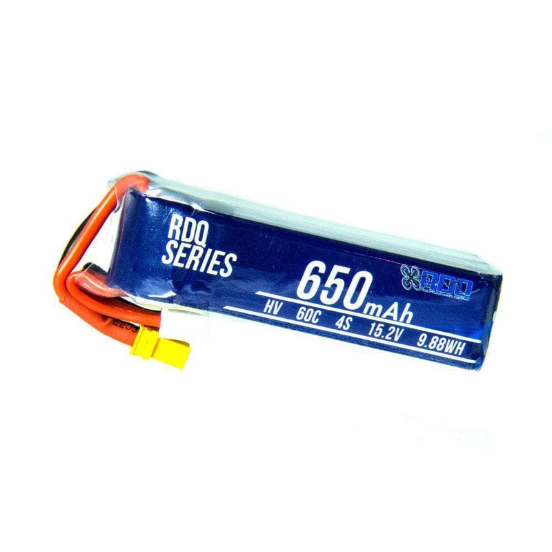 RDQ Series 15.2V 4S 650mAh 60C LiHV Micro Battery – XT30