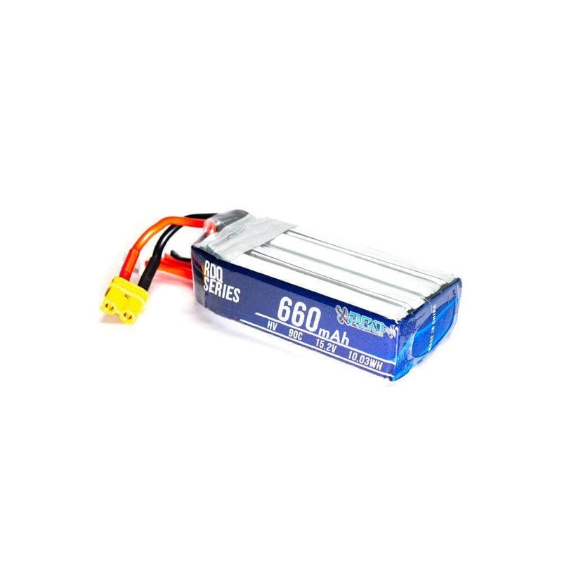RDQ Series 15.2V 4S 660mAh 90C LiHV Battery – XT30