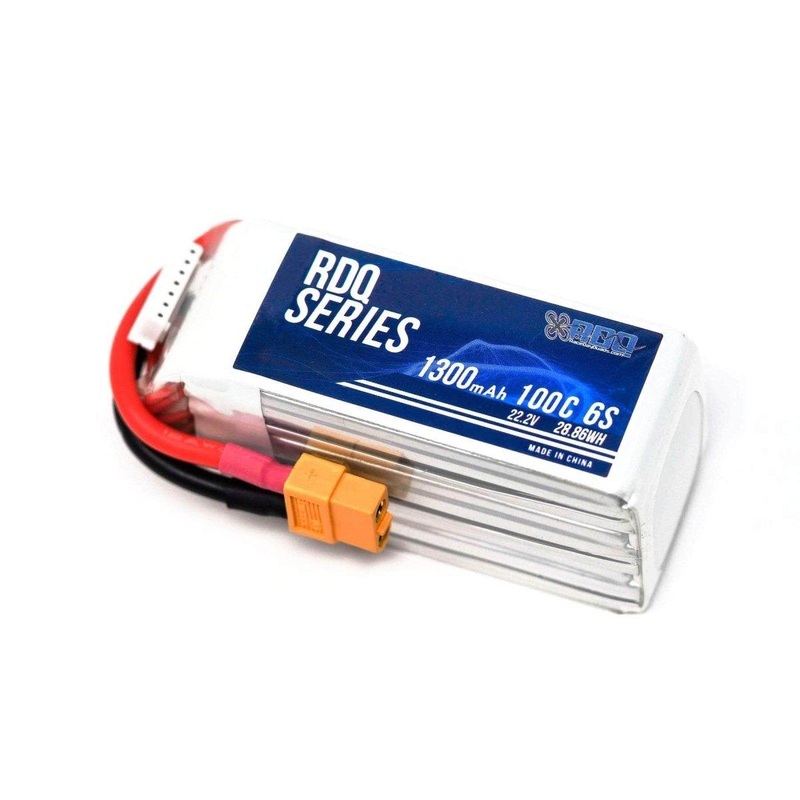 RDQ Series 22.2V 6S 1300mAh 100C LiPo Battery – XT60