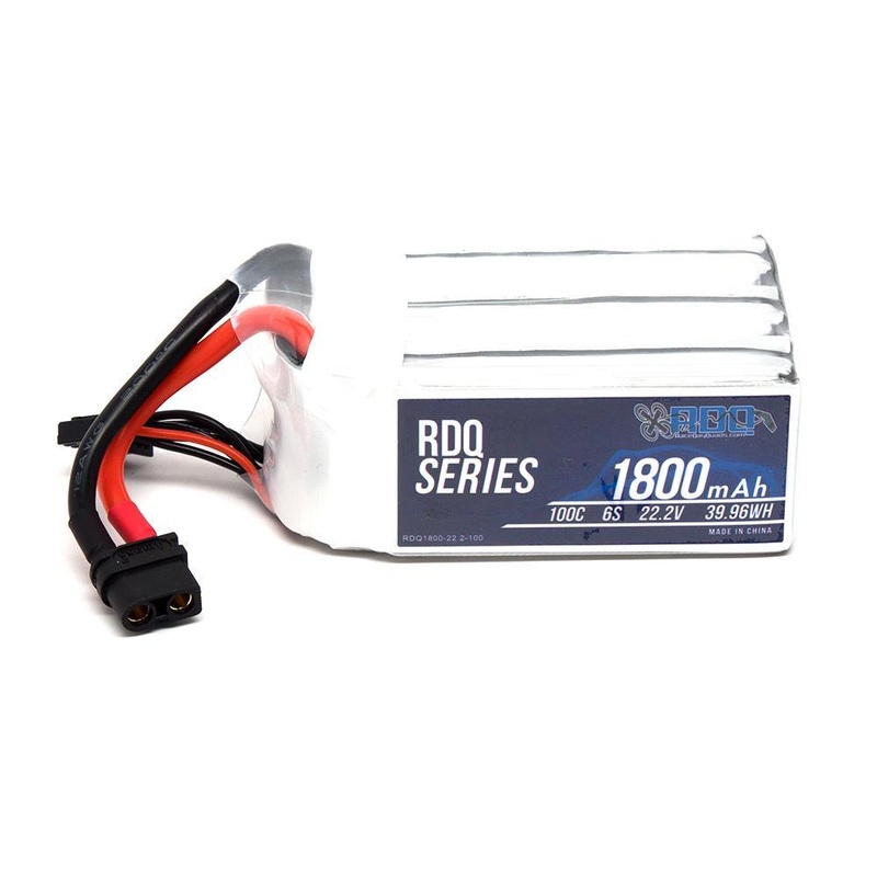 RDQ Series 22.2V 6S 1800mAh 100C LiPo Battery – XT60