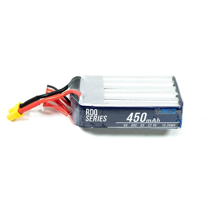 RDQ Series 22.8V 6S 450mAh 80C LiHV Battery (Long Type) – XT30