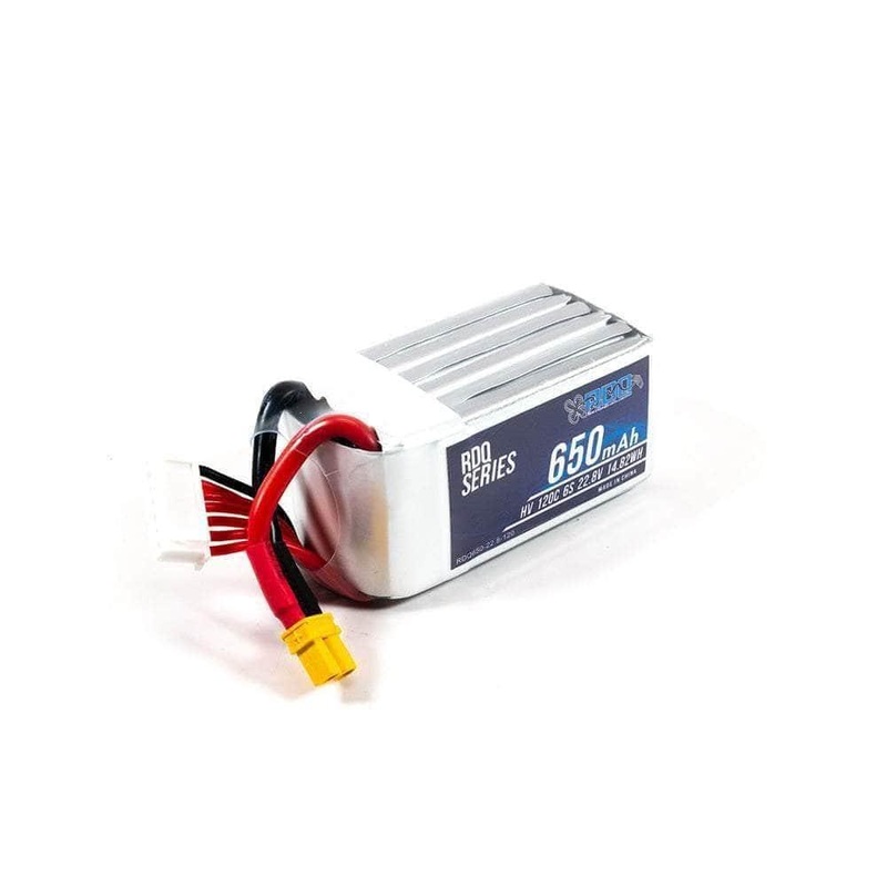 RDQ Series 22.8V 6S 650mAh 120C LiHV Micro Battery – XT30