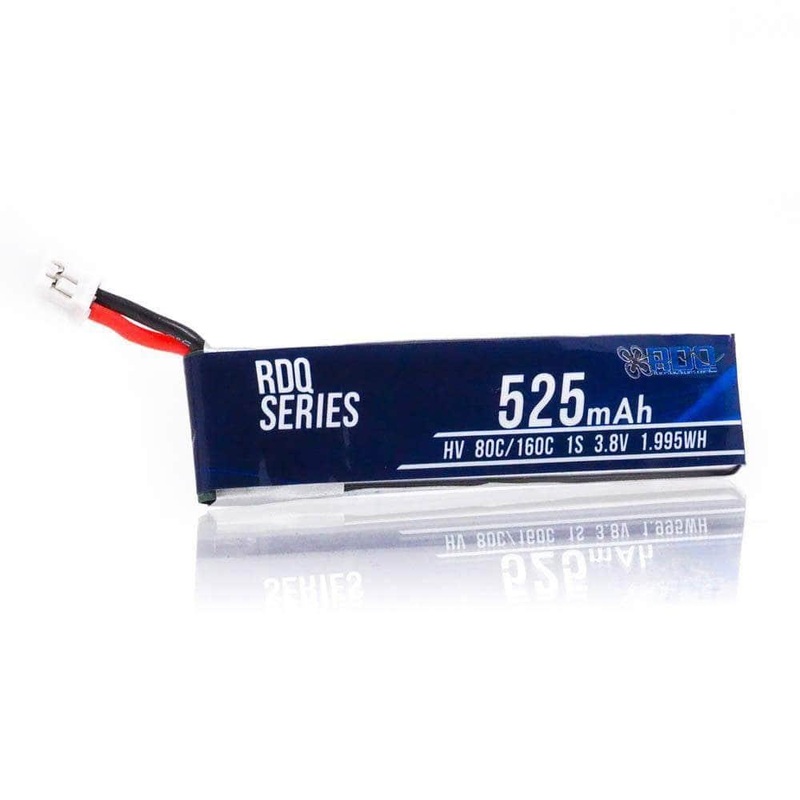 RDQ Series 3.8V 1S 525mAh 80C LiHV Whoop/Micro Battery for TinyHawk – PH2.0