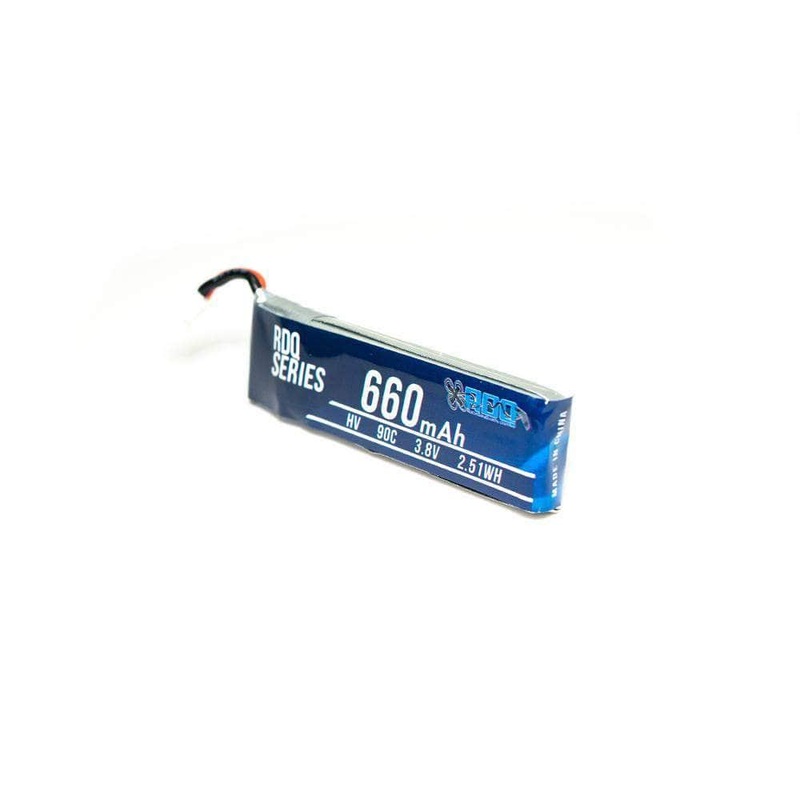 RDQ Series 3.8V 1S 660mAh 90C LiHV Whoop/Micro Battery – PH2.0