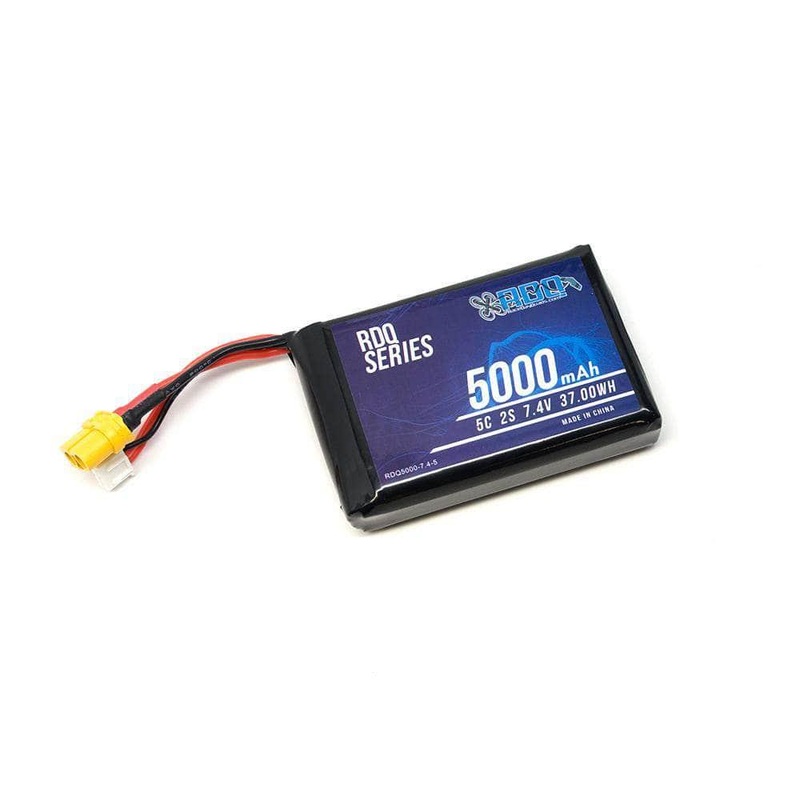 RDQ Series 7.4V 2S 5000mAh 5C TX16S Compatible LiPo Battery – XT60