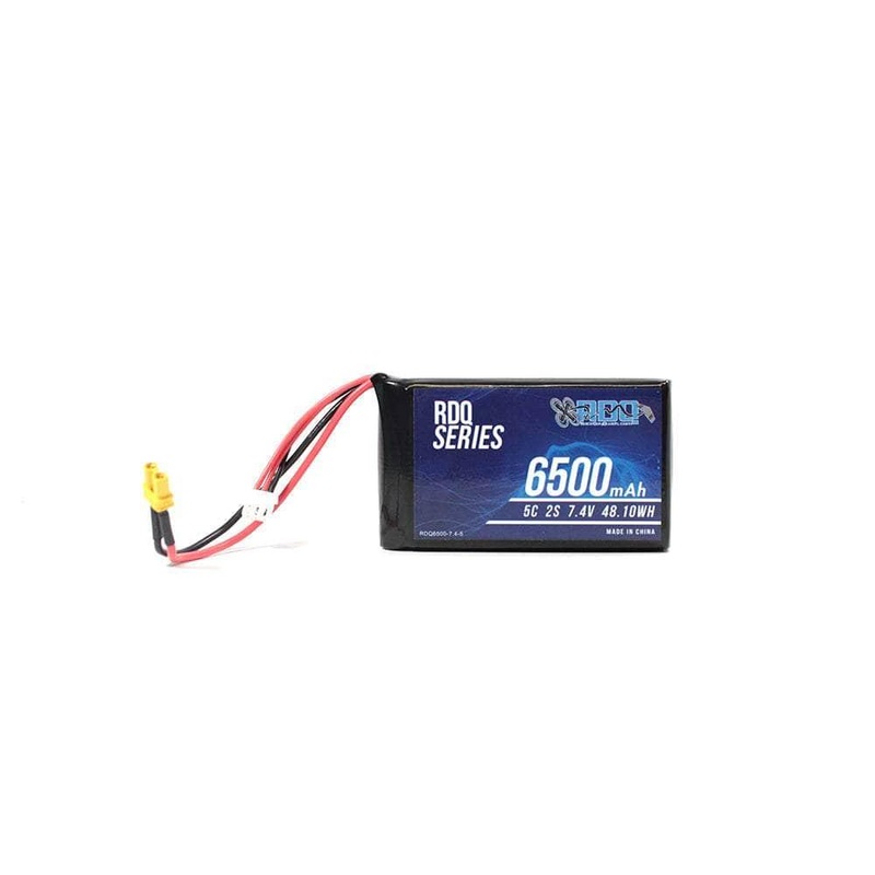 RDQ Series 7.4V 2S 6500mAh 5C Li-Po Battery for Boxer / TX16S – XT30