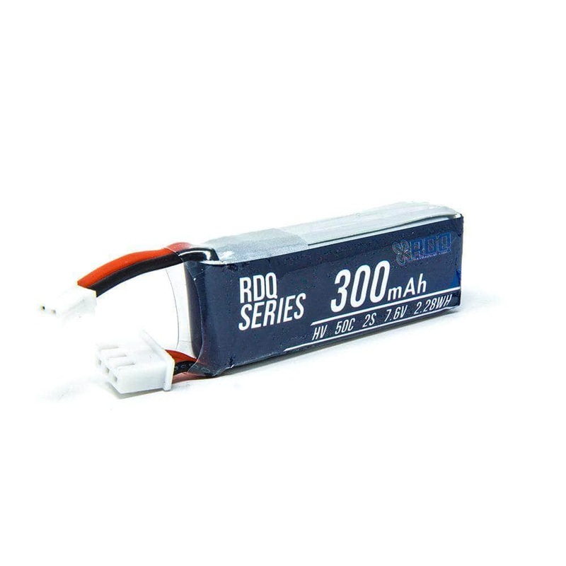 RDQ Series 7.6V 2S 300mAh 50C LiHV Micro Battery For Tinyhawk S – PH2.0