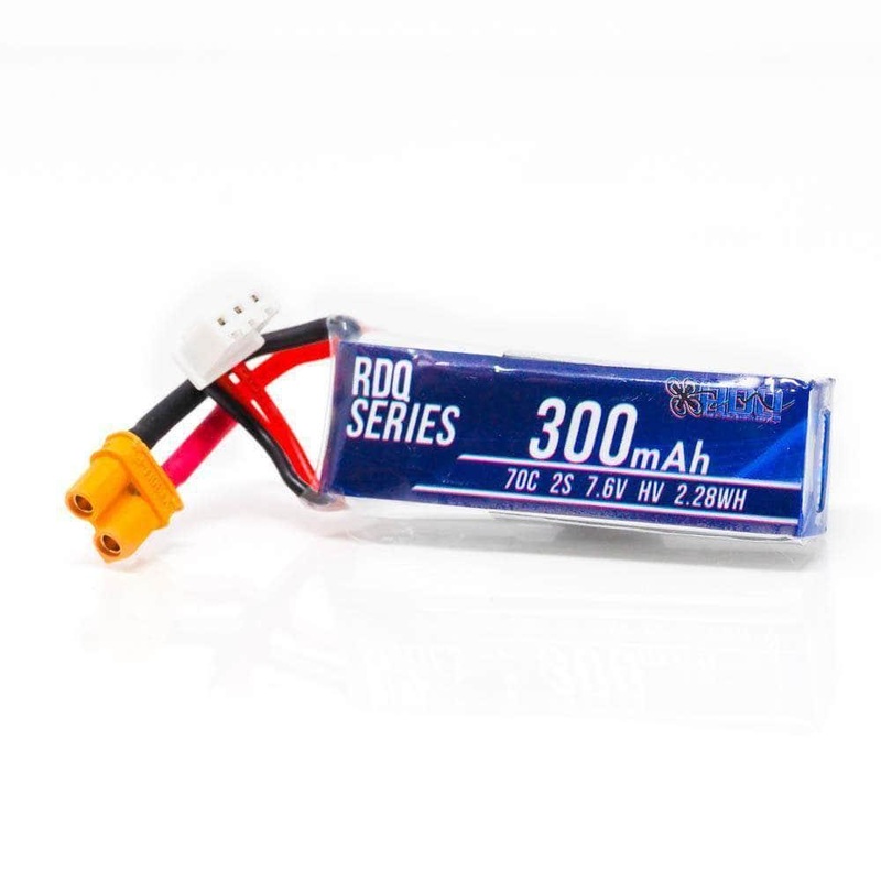 RDQ Series 7.6V 2S 300mAh 70C LiHV Micro Battery – XT30