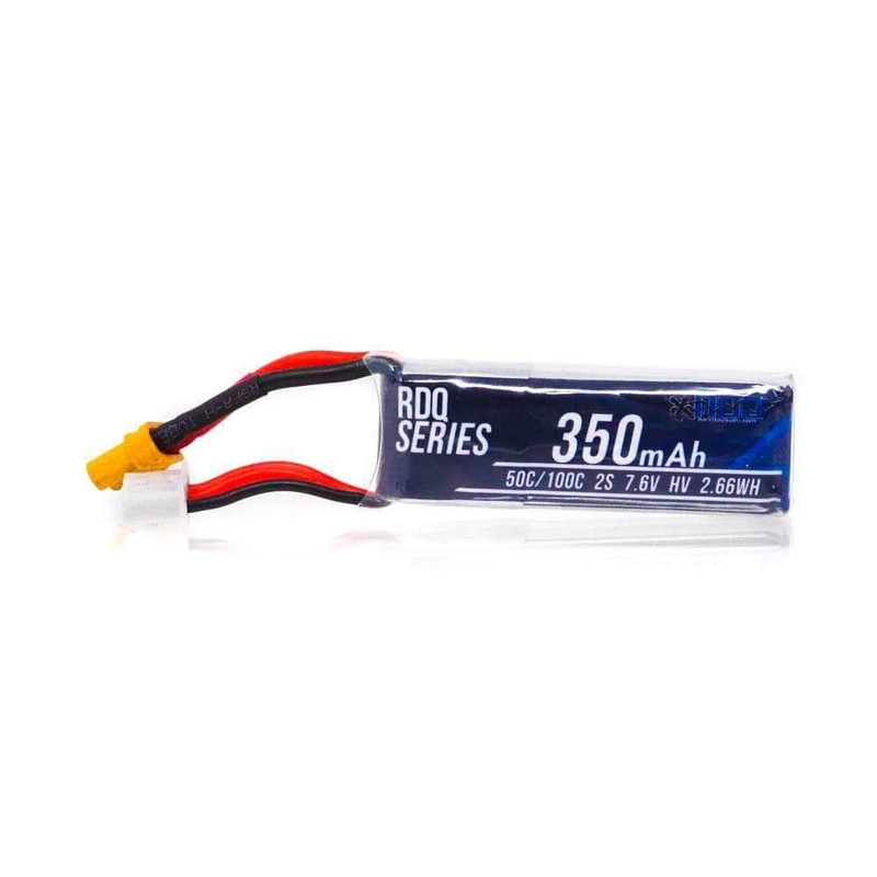 RDQ Series 7.6V 2S 350mAh 50/100C LiHV Micro Battery – XT30