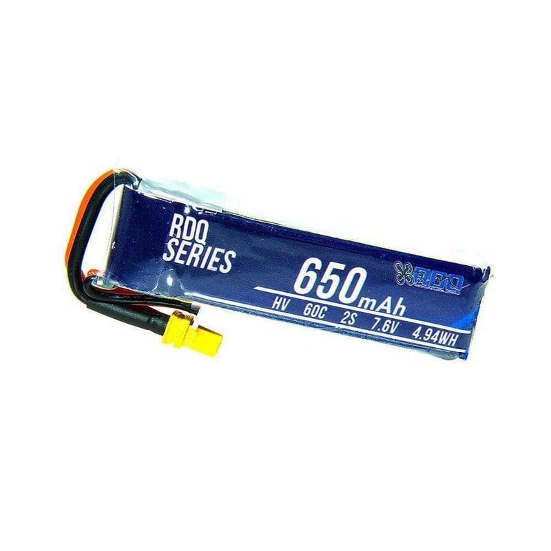 RDQ Series 7.6V 2S 650mAh 60C LiHV Micro Battery – XT30