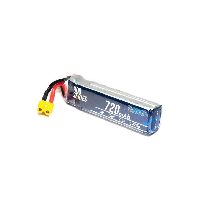 RDQ Series 7.6V 2S 720mAh 100C LiHV Whoop/Micro Battery – XT30