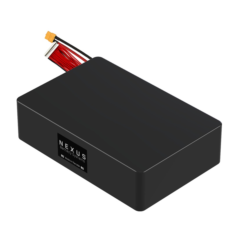 12s8p 43.2v Molicel P28A 22400mAh Li-Ion Battery Pack