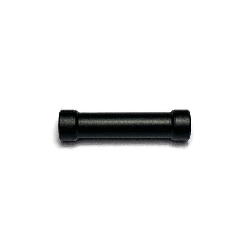 25mm M3 F/F Aluminum Tapped Standoff / Spacer Black Anodized 6mm O.D. Profiled for Beaver