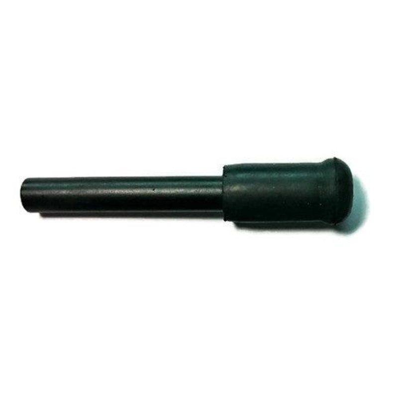 50mm Black Anodized Alumi Landing Skid with Rubber Boot