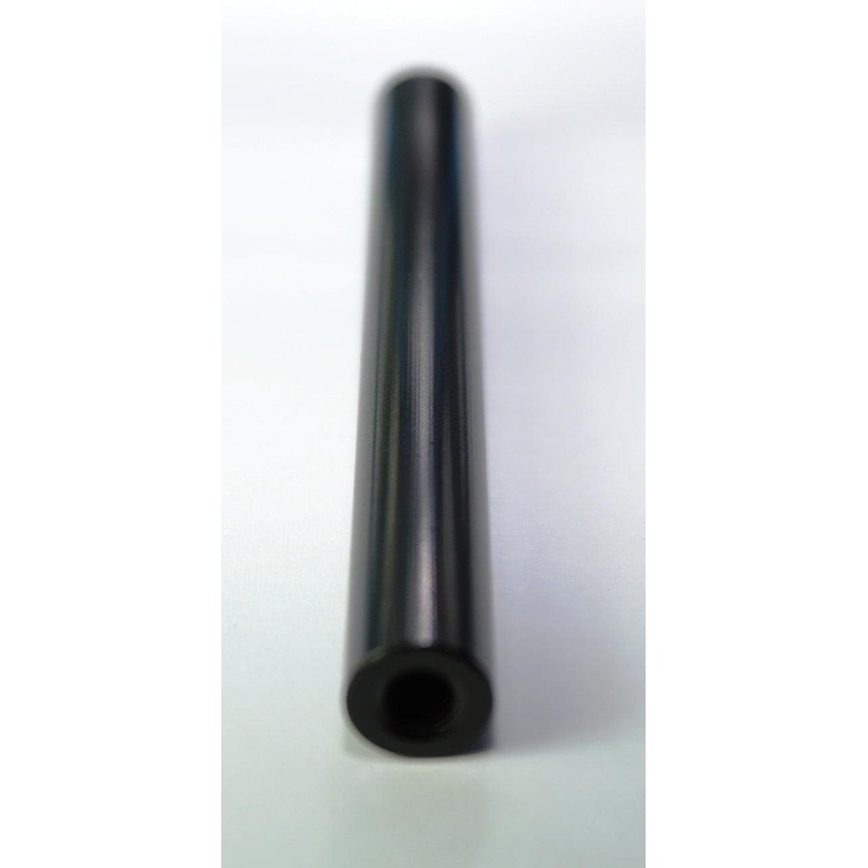 M4 x 70mm F/F Aluminum Tapped Standoff / Spacer Black Anodized 8.0mm O.D.
