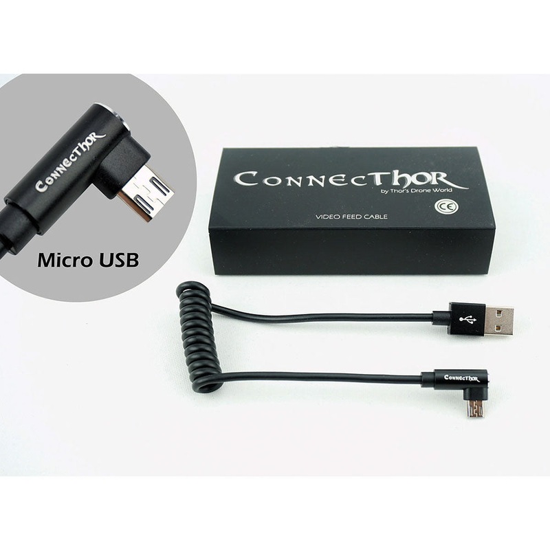Cble USB type C vers micro USB – Thor’s Drone World