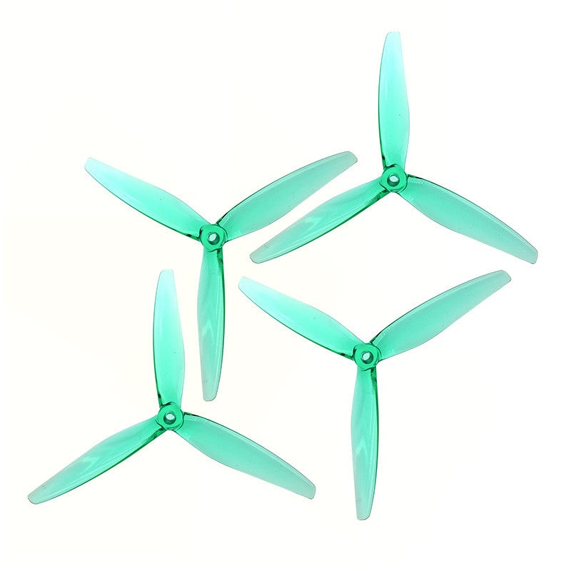 Gemfan Hurricane 6″ 6045-3 PC Durable Tri-Blade Propellers – 2CW+2CCW- Choose Color