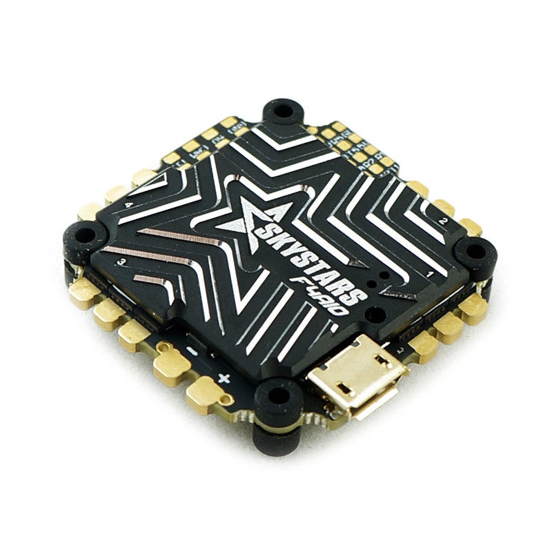 Skystars F405 Jupiter AIO F4 Whoop Toothpick Flight Controller with Built-in BLHeli_S 3-6S 45A ESC – 25x25mm