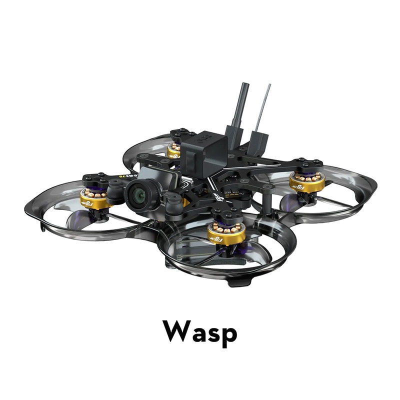 Flywoo FlyLens 75 HD Wasp 2S Brushless Whoop FPV Drone BNF – Choose Receiver