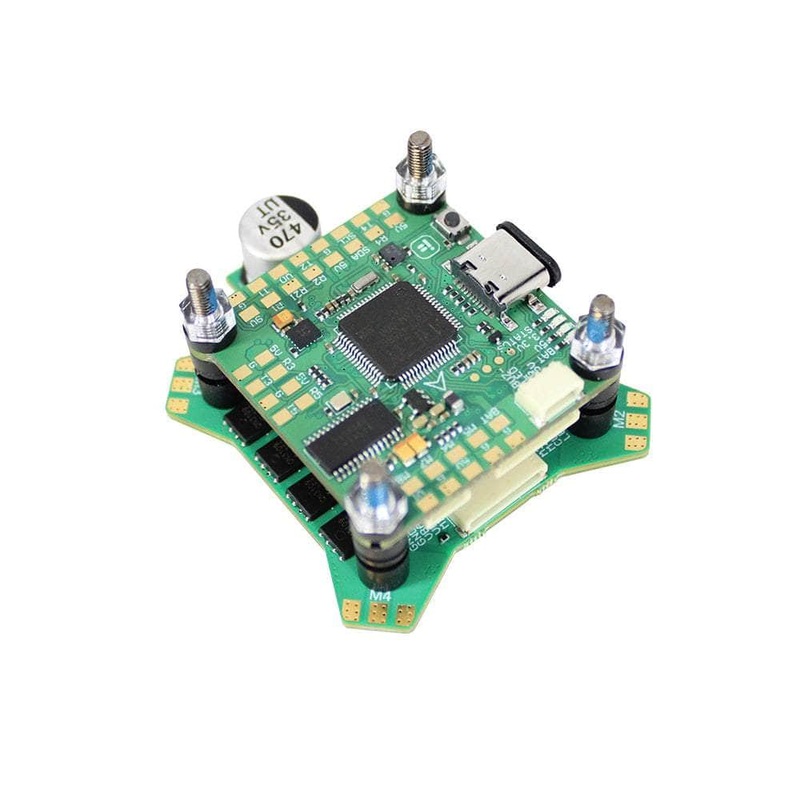 iFlight Blitz ATF435 E55S 2-6S Stack/Combo (ATF435 FC/ 55A 8Bit 4in1 ESC) – 30×30