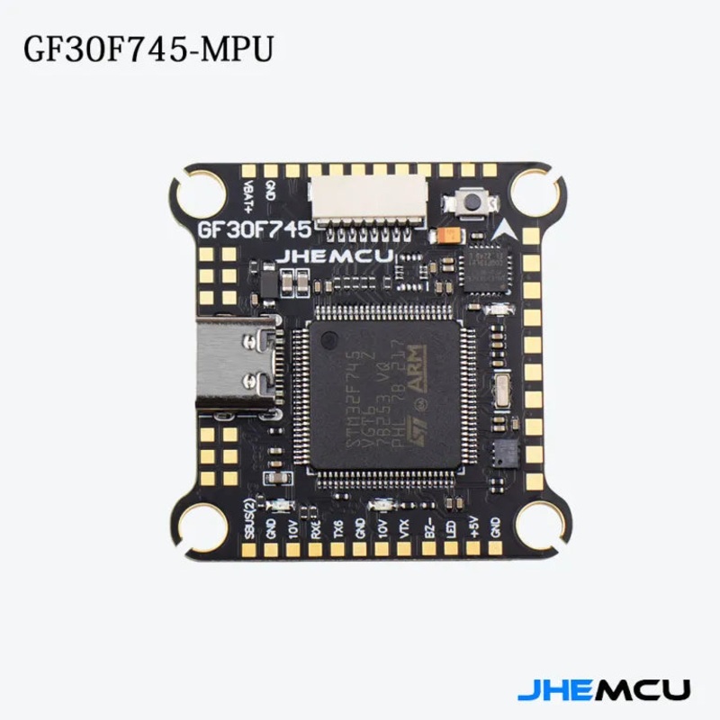 JHEMCU GF30F745-MPU 3-6S Flight Controller – 30x30mm