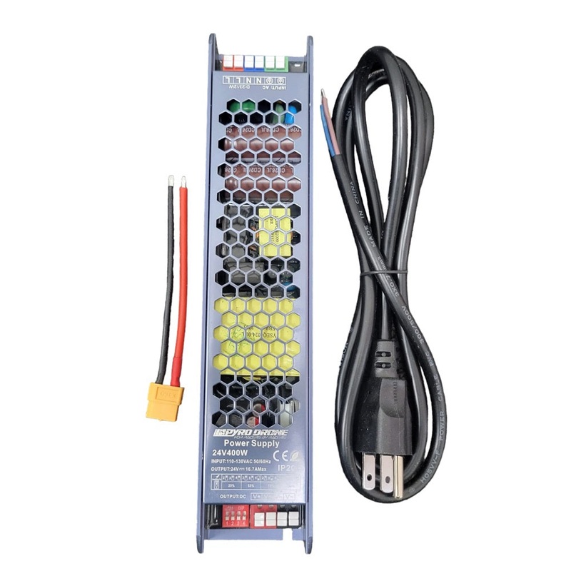 Power Supply v2 400W/16.7A/24V -Updated Plug and Play Most Chargers