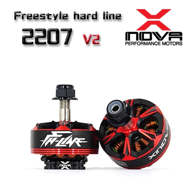 XNOVA 2207 Freestyle Hard Line V2 Motors – 1900KV