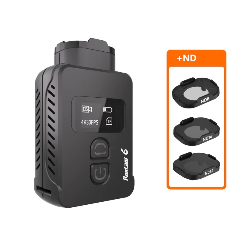Runcam 6 Action Camera With ND Filter Set